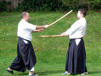 Kumitachi (irimi) - Simon Whittaker sensei (uke - Matt Mumford)